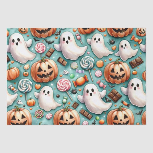 ハロウィーンドードレス 薄葉紙 (正面)