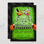 ハロウィーンド不気味リンクカクテル招待状 招待状 (正面/裏面)