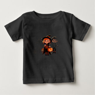 ハロウィーンナイトかわいこちゃん ベビーTシャツ