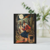 ハロウィーンナイトの魔女 ポストカード (スタンド正面)