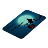 ハロウィーンナイトカボチャフクロウ マグネット (左側)