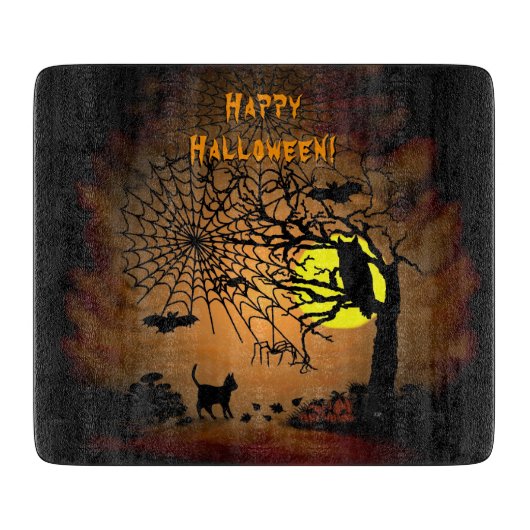 ハロウィーンナイトハッピーハローウィン! カッティングボード (正面)