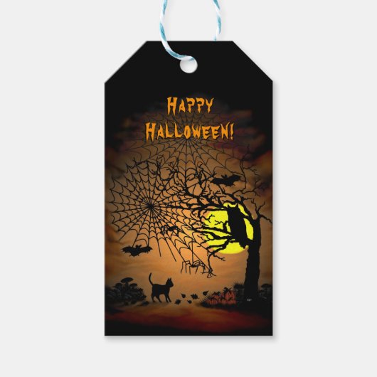 ハロウィーンナイトハッピーハローウィン! ギフトタグ (正面)