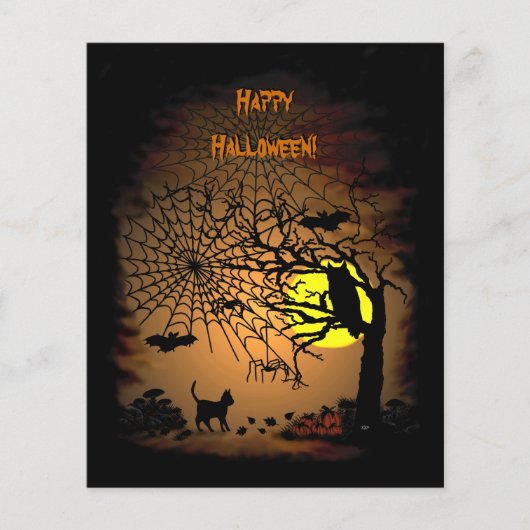 ハロウィーンナイトハッピーハローウィン! チラシ (正面)