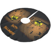 ハロウィーンナイトハッピーハローウィン! ブラッシュドポリエステルツリースカート (アングル)