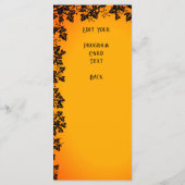 ハロウィーンナイトハッピーハローウィン! プログラム (裏面)