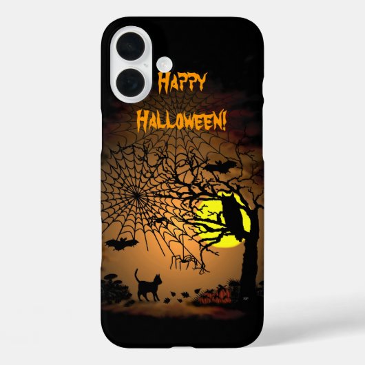 ハロウィーンナイトハッピーハローウィン! Case-Mate iPhoneケース (裏面)