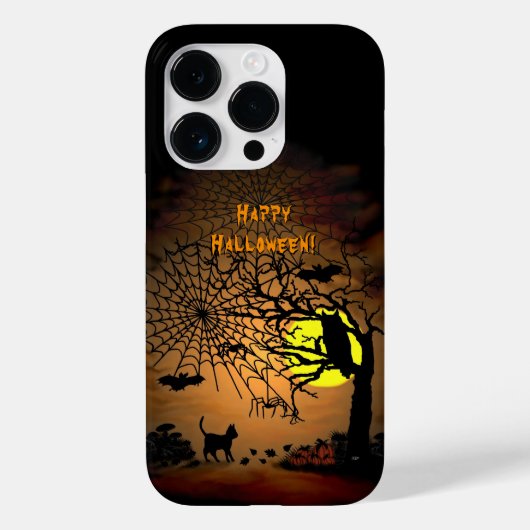 ハロウィーンナイトハッピーハローウィン! Case-Mate iPhoneケース (裏面)
