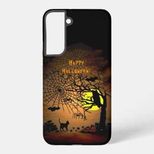 ハロウィーンナイトハッピーハローウィン! SAMSUNG GALAXY S22+ケース