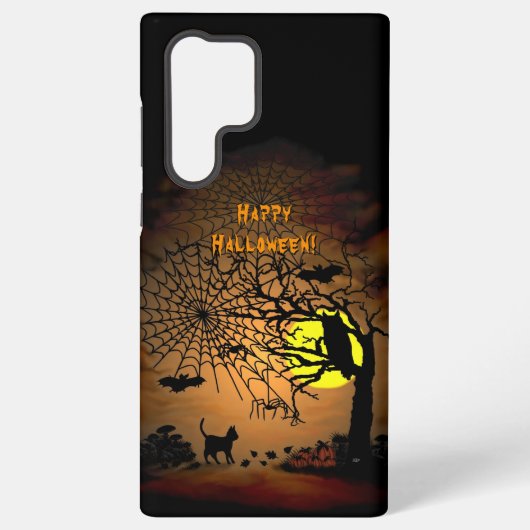 ハロウィーンナイトハッピーハローウィン! SAMSUNG GALAXYケース (裏面)