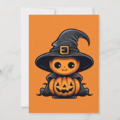 ハロウィーンナイトパーティの招待状 招待状 (裏面)