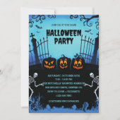 ハロウィーンナイトパーティの招待状 招待状 (正面)