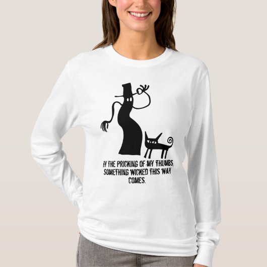 ハロウィーンナイトブージマン長袖Tシャツ Tシャツ (正面)