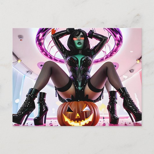 ハロウィーンナイトリフター ポストカード (正面)