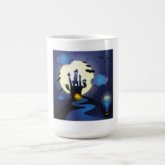 ハロウィーンナイト、マグカップ コーヒーマグカップ (中央)