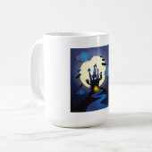 ハロウィーンナイト、マグカップ コーヒーマグカップ (正面左)