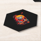 ハロウィーンナイトTのスケートボード付きスロクラシックース ペーパーコースター (アングル)