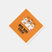 ハロウィーンナースかわいい幽霊ナース スタンダードカクテルナプキン (角)