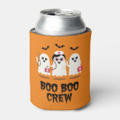 ハロウィーンナースかわいい幽霊ナース 缶クーラー (缶正面)