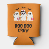 ハロウィーンナースかわいい幽霊ナース 缶クーラー (正面)