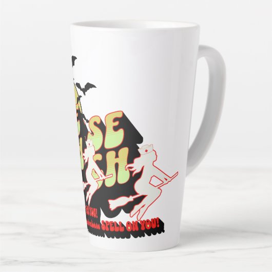 ハロウィーンナースウィッチラテマグ カフェラテマグ (右アングル)