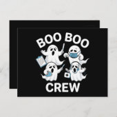 ハロウィーンナースギフトブブクルークルーナース ポストカード (正面/裏面)