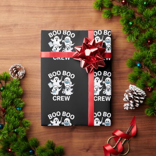 ハロウィーンナースギフトブブクルークルーナース ラッピングペーパー (クリスマスギフト)