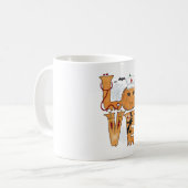 ハロウィーンナースギフト コーヒーマグカップ (正面左)