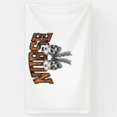 ハロウィーンナースコケクラシックットボウTシャツ 横断幕 (縦)