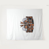 ハロウィーンナースコケットボウ秋クラシックTシャツ タペストリー (正面(横))