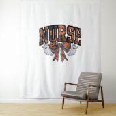 ハロウィーンナースコケットボウ秋クラシックTシャツ タペストリー (インサイチュ)