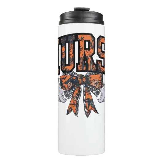 ハロウィーンナースコケットボウ秋クラシックTシャツ タンブラー (正面)