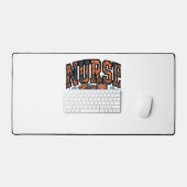 ハロウィーンナースコケットボウ秋クラシックTシャツ デスクマット (キーボード&マウス)