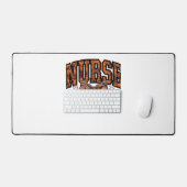 ハロウィーンナースコケ不気味ックラシッククボウTシェル デスクマット (キーボード&マウス)