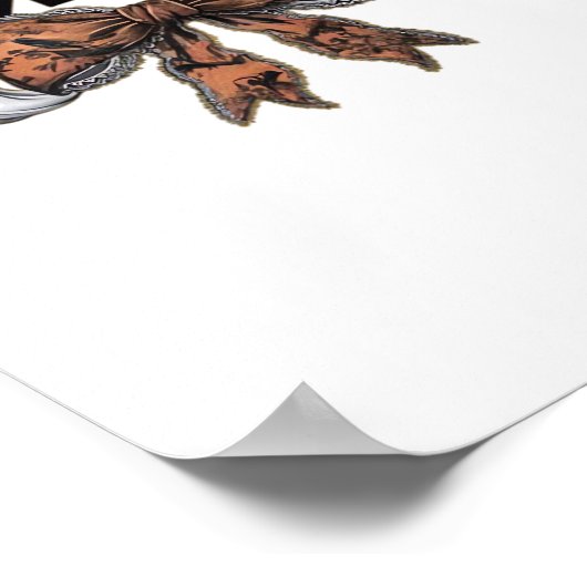 ハロウィーンナースコケ不気味ックラシッククボウTシェル ポスター (角)