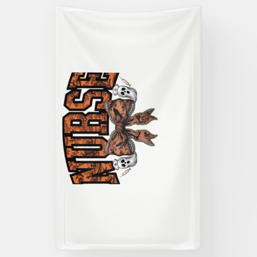 ハロウィーンナースコケ不気味ックラシッククボウTシェル 横断幕 (縦)