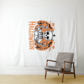 ハロウィーンナーススケルトン必須Tシャツ_1 タペストリー (インサイチュ(横))