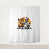 ハロウィーンナースデザインオーバーサイズTシャツ タペストリー (正面)