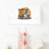 ハロウィーンナースデザインオーバーサイズTシャツ 横断幕 (インサイチュ)