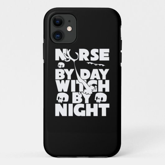 ハロウィーンナースバイデイウィッチバイナイトズ Case-Mate iPhoneケース (裏面)