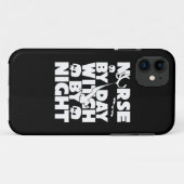 ハロウィーンナースバイデイウィッチバイナイトズ Case-Mate iPhoneケース (裏面(横))