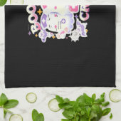 ハロウィーンナース幽霊スクワッドブクルーズスおもしろいポ キッチンタオル (折り畳み)