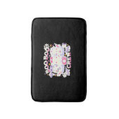 ハロウィーンナース幽霊スクワッドブクルーズスおもしろいポ バスマット (正面縦)