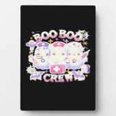 ハロウィーンナース幽霊スクワッドブクルーズスおもしろいポ フォトプラーク (正面)