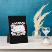 ハロウィーンナース幽霊スクワッドブクルーズスおもしろいポ フォトプラーク (側面)