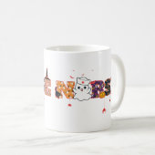 ハロウィーンナース幽霊 コーヒーマグカップ (正面右)