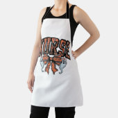 ハロウィーンナース怖いコケクラシックットボウTシャツ エプロン (インサイチュ)