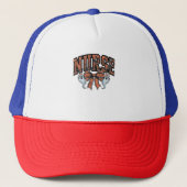 ハロウィーンナース怖いコケクラシックットボウTシャツ キャップ (正面)