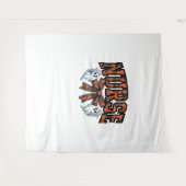 ハロウィーンナース怖いコケクラシックットボウTシャツ タペストリー (正面(横))