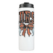 ハロウィーンナース怖いコケクラシックットボウTシャツ タンブラー (正面)